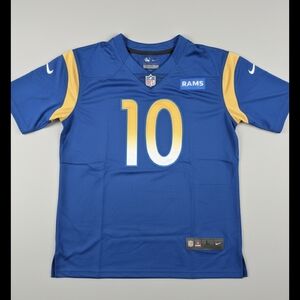 Nike Rams Blue and Yellow Jersey